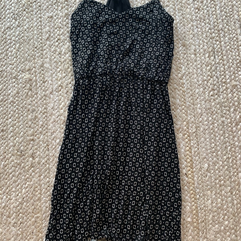 Ann Taylor loft Dress Black 0 Petite Small